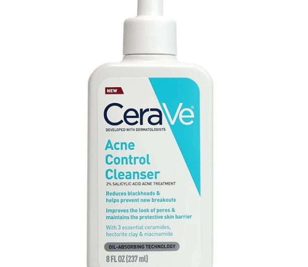 CeraVe Acne Control Cleanser with 2% Salicylic Acid Acne Treatment 237ml Made In USA
